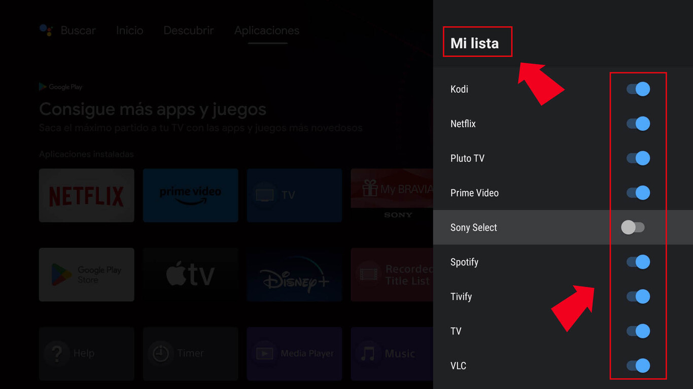 La pantalla de inicio de tu Smart TV con Android TV o Google TV ya no ...