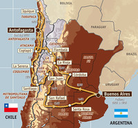 Confirmado el recorrido del Dakar Argentina - Chile 2010