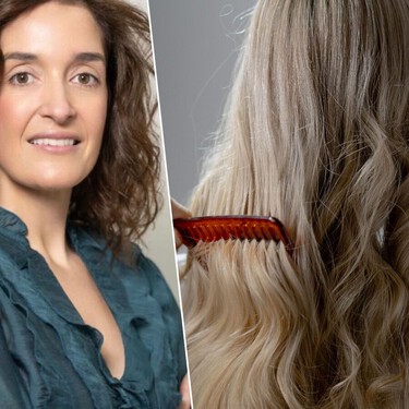 Cristina Hoyos, dermatóloga: "Para frenar la caída del pelo hay que evitar peinados muy tirantes y el uso de calor excesivo, de planchas, decoloraciones, alisados agresivos o permanentes que causan fragilidad y rotura" 