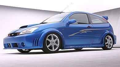 Saleen Focus, oxido nitroso en vena