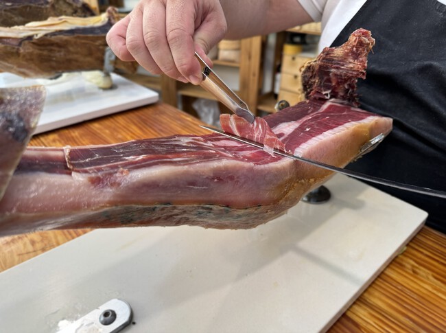 Cortar jamón