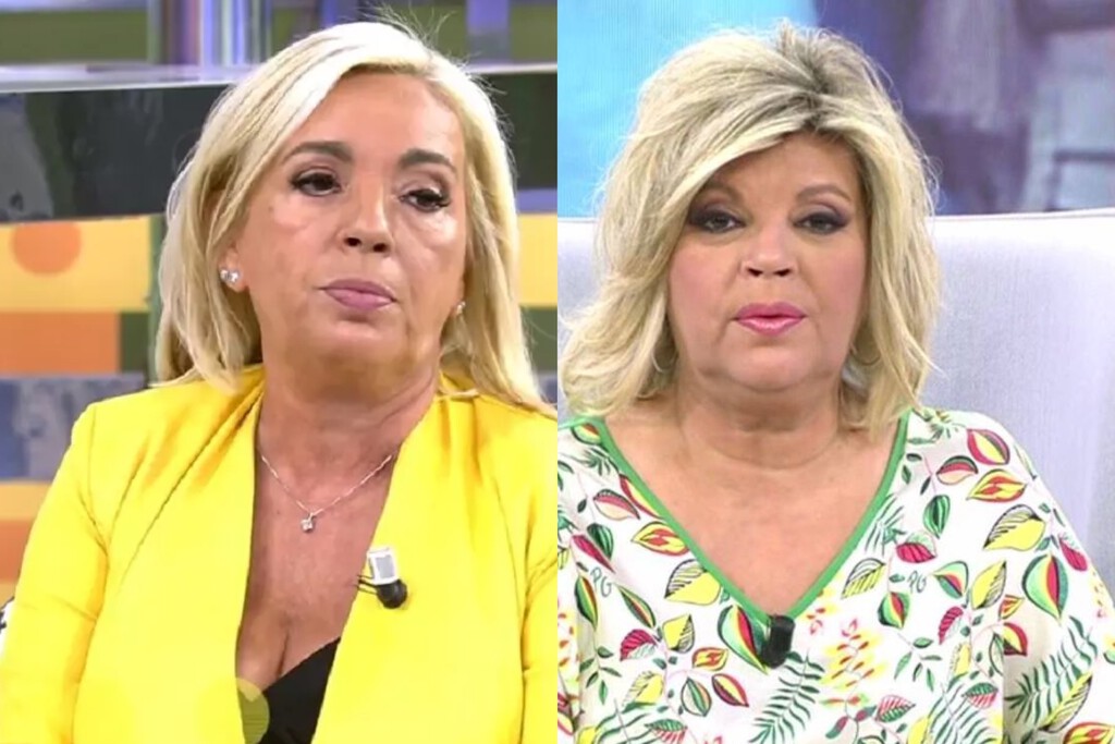 Tensión en el clan Campos: la bronca monumental entre Carmen y Terelu por la salud de María Teresa