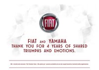 Fiat se despide como patrocinador de Yamaha
