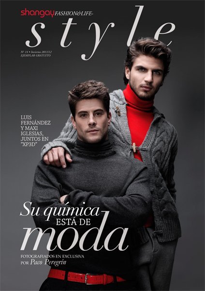 Maxi Iglesias y Luis Fernández, por una cuestión de estilo en Shangay
