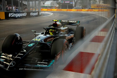 Hamilton Singapur F1 2023