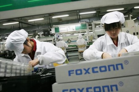 Fábrica da Foxconn na China