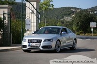 Séquito de Audi A5 y S5 deambulando por Mallorca