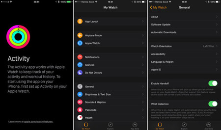 Así son las apps Actividad y Apple Watch cuando están conectadas al reloj