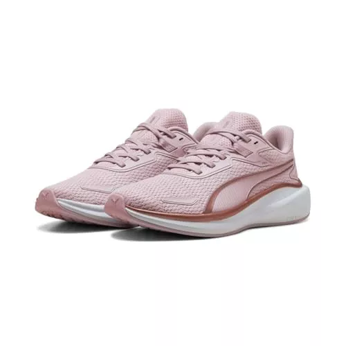 Puma - Skyrocket Lite Elevate, Zapatillas para Correr de Carretera Unisexo, Rose Mauve-Rose Gold,