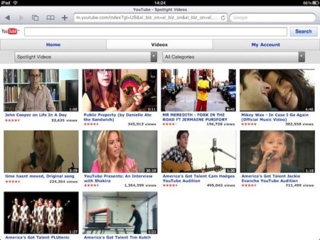YouTube mobile se actualiza a HTML5 para ser compatible con los equipos de Apple