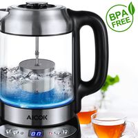 Cupón de descuento del 40% en el hervidor de agua Aicok: ahora se queda en 29,99 euros en Amazon 