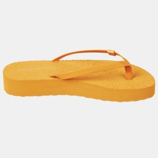 Tommy Hilfiger Chanclas de mujer en sintético con tiras finas y plataforma