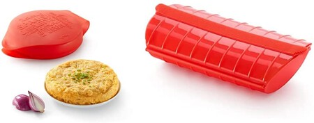 Oferta en el set de Lékué de molde para tortilla española y estuche de vapor para microondas en Amazon: ahora cuesta 28,28 euros