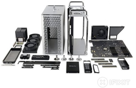iFixit desmonta el nuevo Mac Pro y le otorga una nota casi perfecta por poder repararse fácilmente