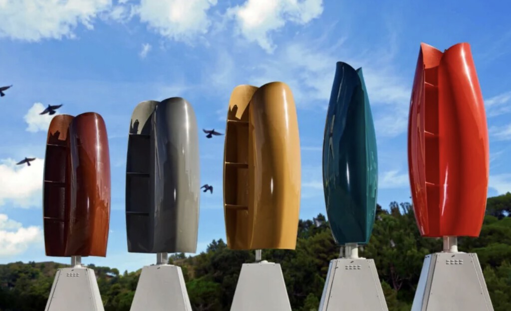 Este invento parece una flor y quiere jubilar a las placas solares. Energía limpia que además sirve para decorar los edificios