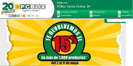 Las tiendas de informática de Ticnova te devuelven el 15 % en más de 1000 productos