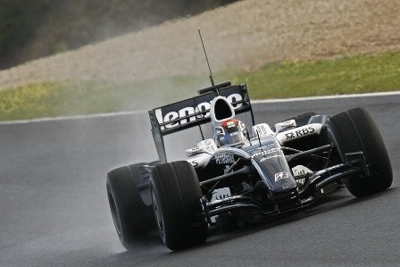 Dani Clos a bordo del Williams