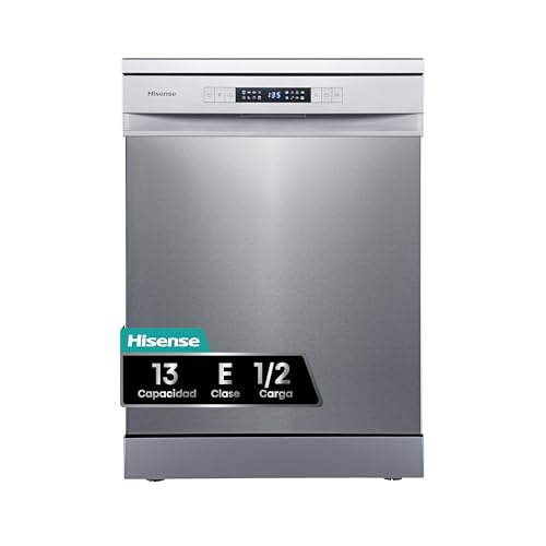 Hisense HS622E10X - Lavavajillas 60cm, Libre Instalación, 13 Serv.