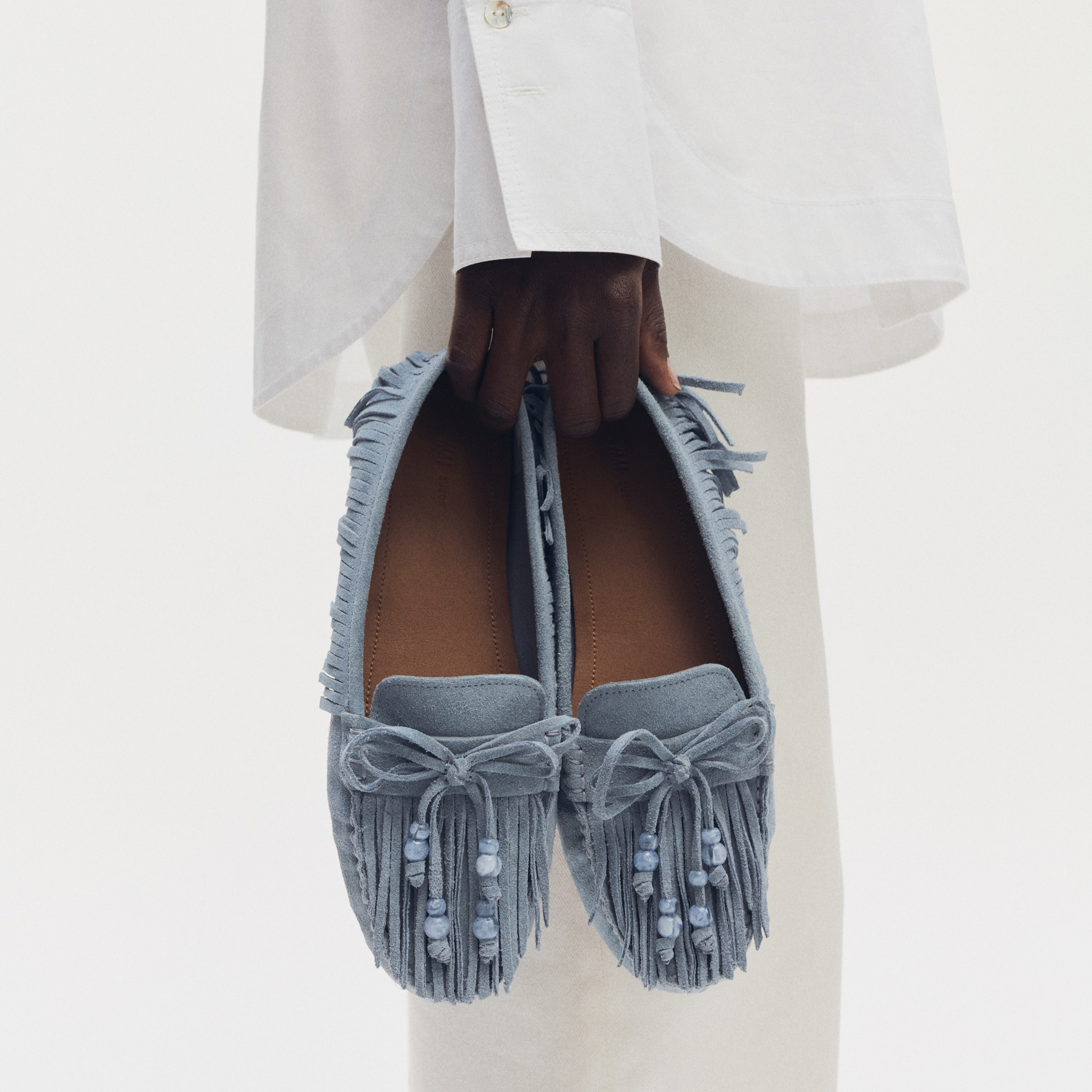 Mocasines con flecos