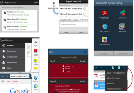 Adobe Reader para Android