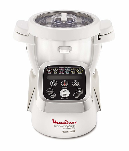 Oferta del día en el robot de cocina Moulinex Cuisine Companion HF802AA1: hasta medianoche cuesta 399 euros en Amazon