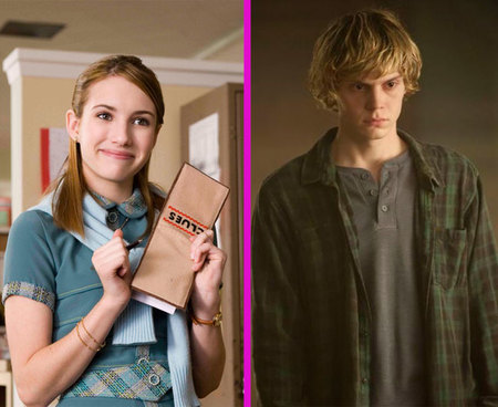 Emma Roberts y Evan Peters tienen el sello de aprobado de tita Julia