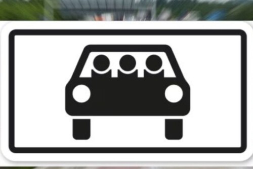 Placa de trânsito na Alemanha. Créditos: NDMais