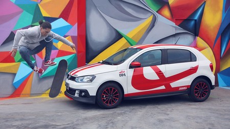 Así es el Volkswagen Gol Panam, un one-off en colaboración con el mundo del calzado