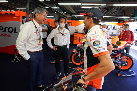 Marquez Watanabe Motogp Honda