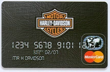 Tarjeta de crédito Harley Davidson