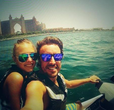 Fernando Alonso y Dasha Kapustina repiten lujosas vacaciones en Dubái