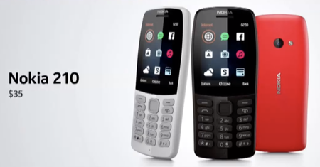 Nokia 210: por 35 euros Nokia nos ofrece la esencia del Nokia 3210 modernizada y pensada para mercados emergentes