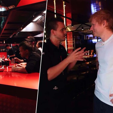Así flipó Ed Sheeran con Dabiz Muñoz al comer en StreetXo  tras pasar con su gira por Madrid: "Es asombroso"