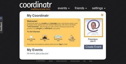 Coordinatr, coordinar eventos a través de la web nunca fue tan sencillo