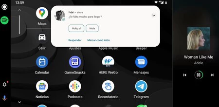 Android Auto 7.6 ya está disponible: las respuestas rápidas como solución a tocar lo menos posible el móvil