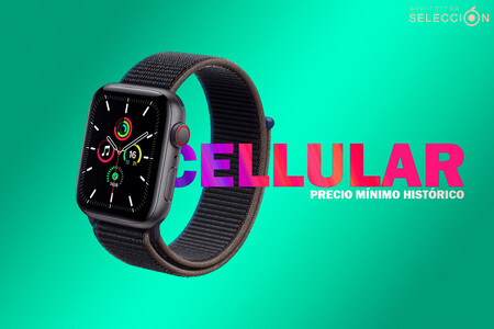 Deja el iPhone en casa con el Apple Watch SE GPS + Cellular de 44 mm, a precio mínimo histórico en Amazon de 359 euros