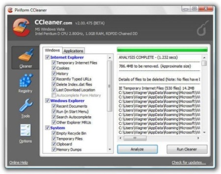 CCleaner, la mejor aplicación de mantenimiento del año para los lectores de Genbeta
