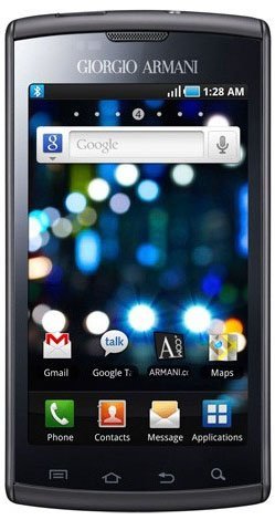 Giorgio Armani Samsung Galaxy S, el nuevo terminal Android de diseño