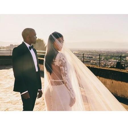 Kim Kardashian se cela: para boda, la mía