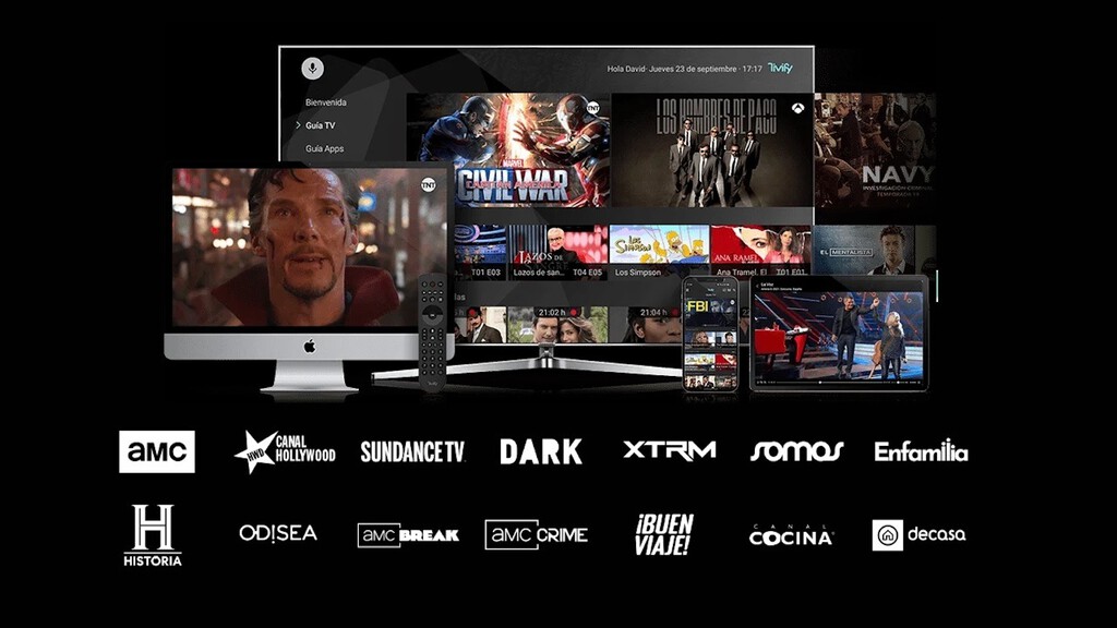 Tivify aumenta su oferta. Llegan 14 nuevos canales cargados de series, programas y películas con el sello AMC