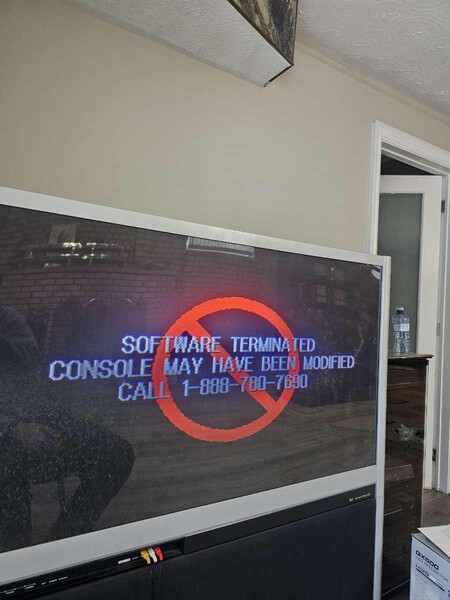 Ps2 Mensaje Pantalla