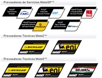 Los patrocinadores en MotoGP 2012 