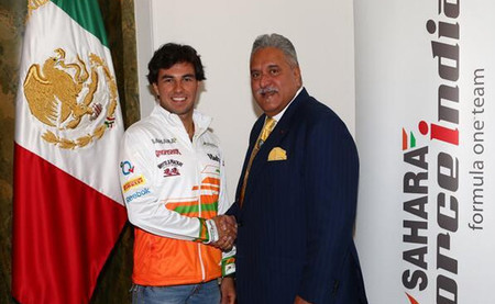 Sergio Pérez, nuevo piloto de Force India
