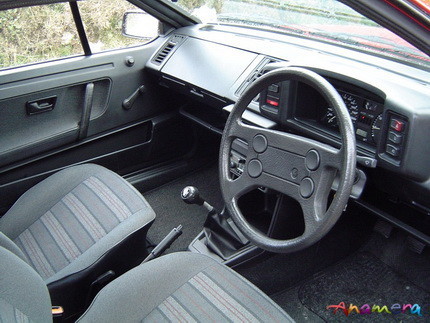 Interior Volkswagen Scirocco clásico