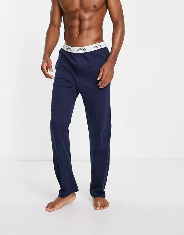 Pantalones azul marino de estar por casa Axl de Von Dutch
