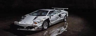 Scorsese destrozó un Lamborghini Countach en 'El Lobo de Wall Street'. Ahora sigue igual, pero piden dos millones por él 