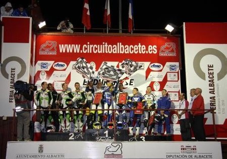 Podio EWC Albacete 2010