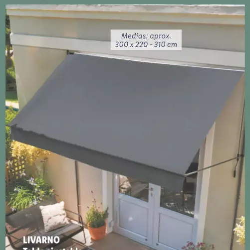 Toldo ajustable