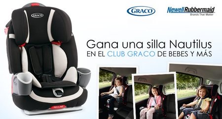 Nuevo Club Graco en Bebés y más: gana una silla Nautilus Elite para el coche