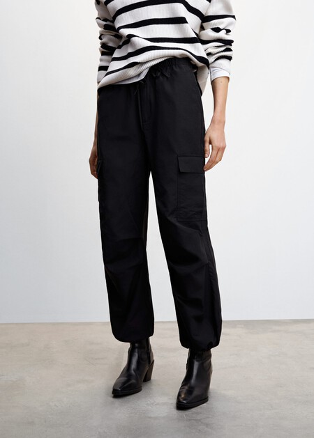 Novedades Pantalones Parachute Mango Primavera 2023